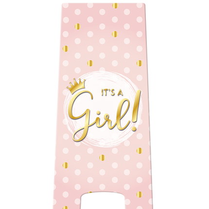 Warnschild It's A Girl 58cm