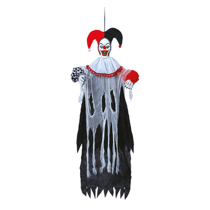 Halloween Hängedekoration Clown 1,2m