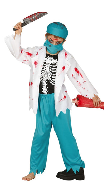 Doktor Halloween Kostüm Kind Zombie