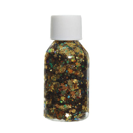 Gold Glitter Gel