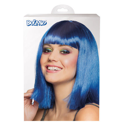 Blaue Perücke Tanz