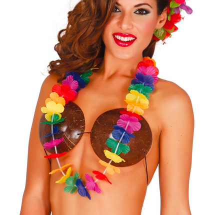 Hawaii Halskette Bunt 50cm