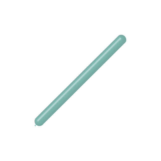 Mintgrüne Modellierballons 7,5cm 150cm 100Stk