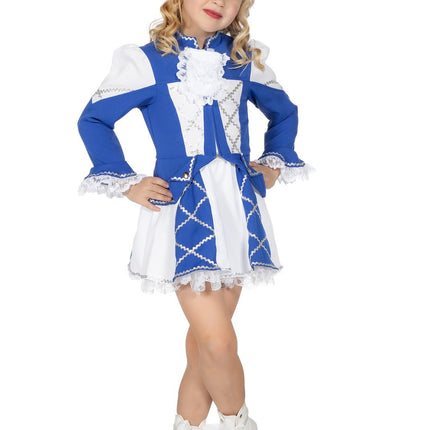 Majorette Kostüm Blaues Mädchen