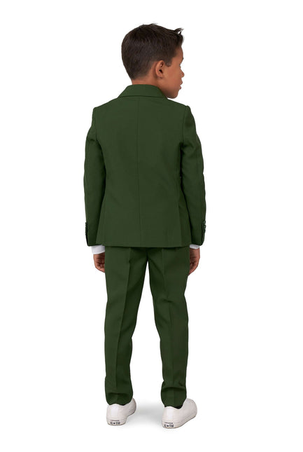 Dunkelgrüner Anzug Junge <tc>OppoSuits</tc>