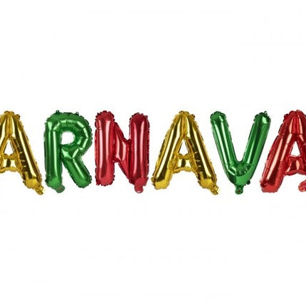 Folienballon Karneval