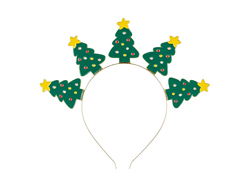 Stirnband Weihnachtsbaum