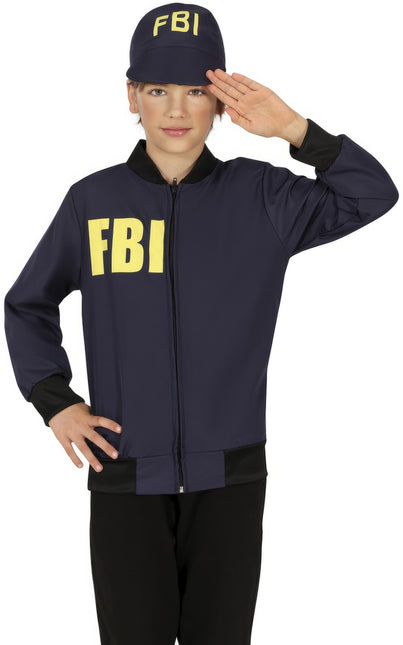 Verkleidungsset Junge Fbi 2 Stück