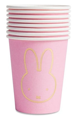 Miffy Becher Hellrosa 250ml 8 Stk.