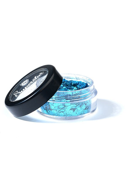 Hellblauer Glitzer