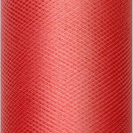 Rote Tüllrolle 30cm 9m