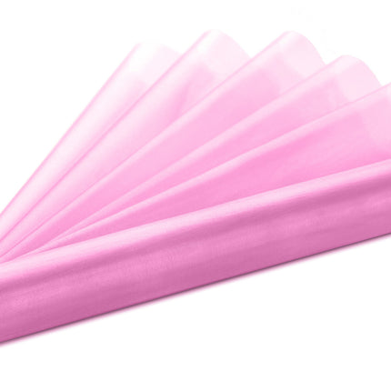 Rosa Organza-Stoff 36cm 9m