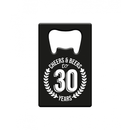 Bieröffner 30 Jahre Cheers & Beers