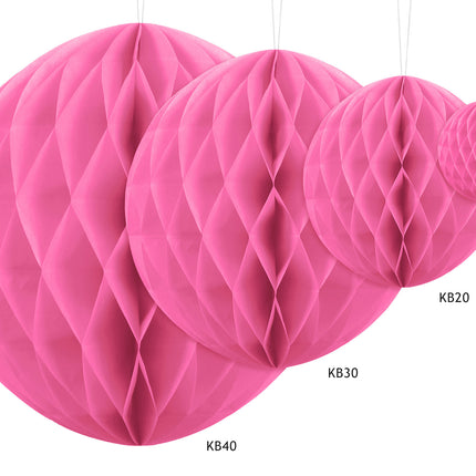 Wabenball Rosa 10cm