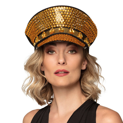 Kappe Gold Glitter