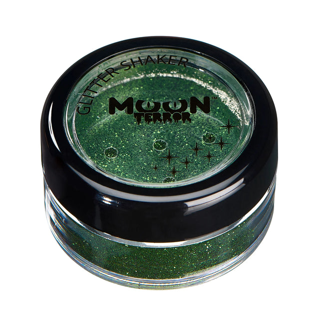 Moon Terror Halloween Glitter Shakers Zombie Grün 5g