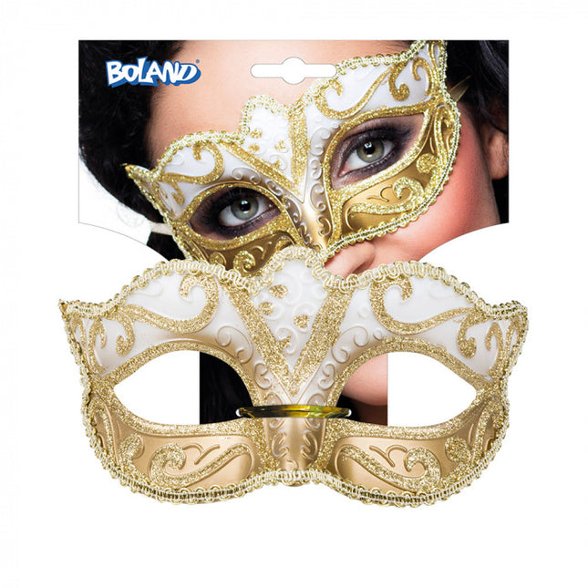 Augenmaske Venedig Felina Gold