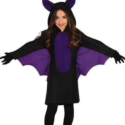 Fledermaus Halloween Kostüm Mädchen lila