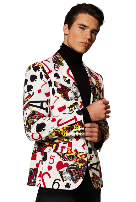 Casino Spielkarten Blazer Männer <tc>OppoSuits</tc>