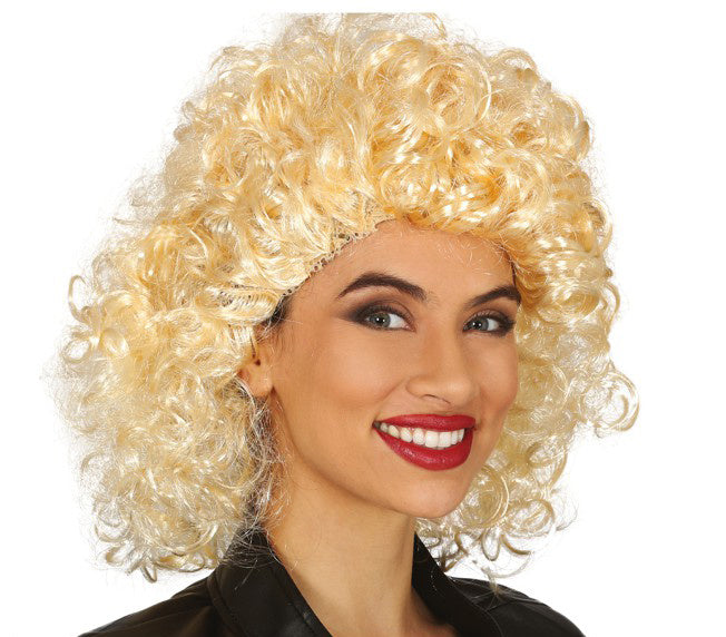 Gelockte Perücke Blond