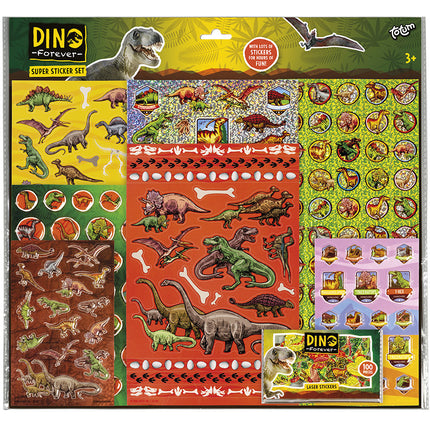 Dino Aufkleber Set Groß