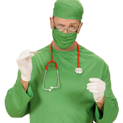 Doktor Fake Stethoskop Rot