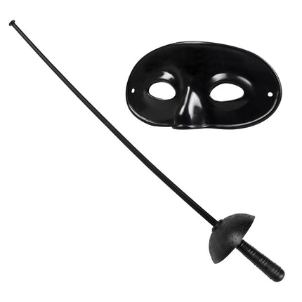 Kostümset Zorro Kind 60cm 2 Teile