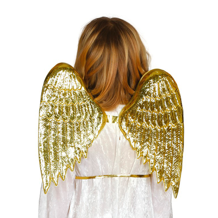 Goldene Flügel Kind 40cm