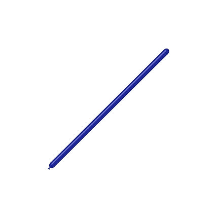 Dunkelblaue Modellierballons 2,5cm 150cm 100Stk