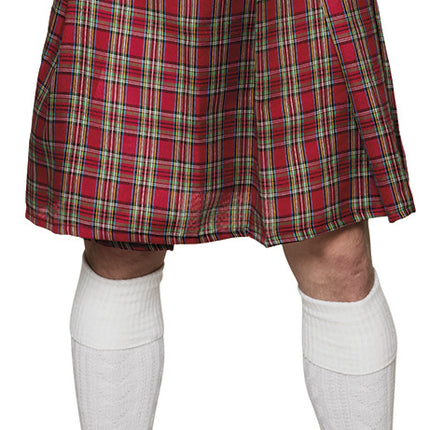 Schottischer Kilt Rot