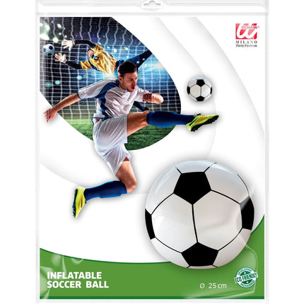 Fußball aufblasbar