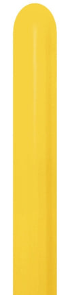 Modellierballons Gelb 7,6cm 152cm 50Stk.