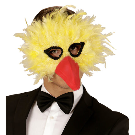 Vogelmaske Gelb