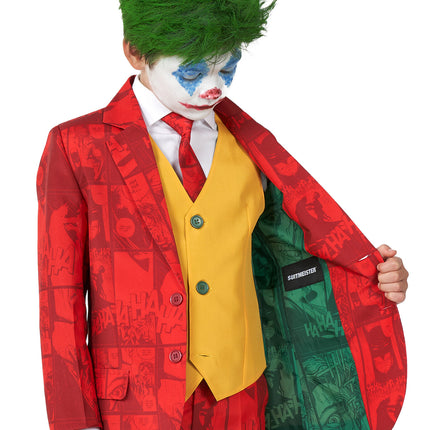 Anzug Der Joker Scharlachrotes Kind