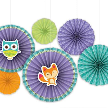 Geburt Papierfächer Set 6 Stück