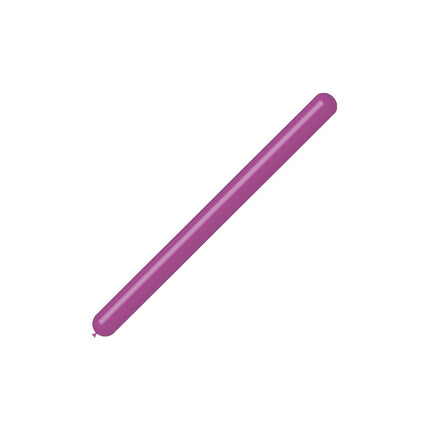 Fuchsia Modellierballons 7,5cm 150cm 100Stk
