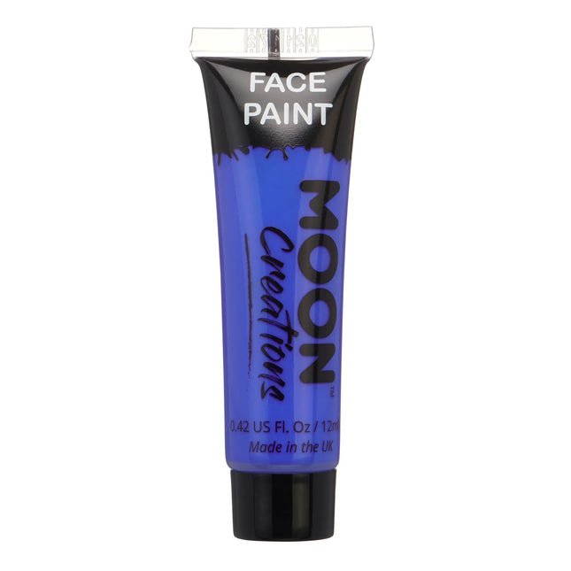 Moon Creations Gesichtsfarbe Dunkelblau 12ml