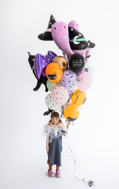 Bunte Halloween Ballons 30cm 50Stück