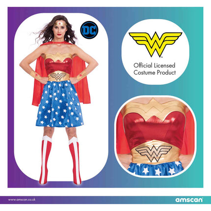 Erwachsenenkostüm Wonder Woman Classic XXL