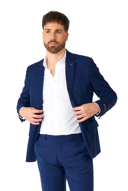 Dunkelblauer Tagesanzug Männer <tc>OppoSuits</tc>