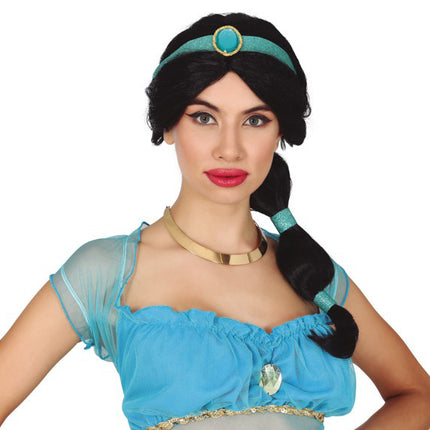 Prinzessin Jasmin Aladdin Perücke