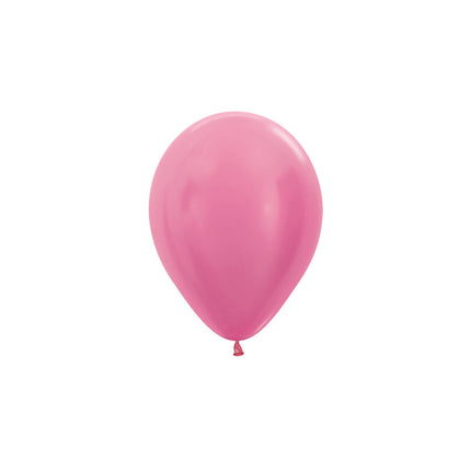 Ballons Perle Fuchsia 12cm 50Stk