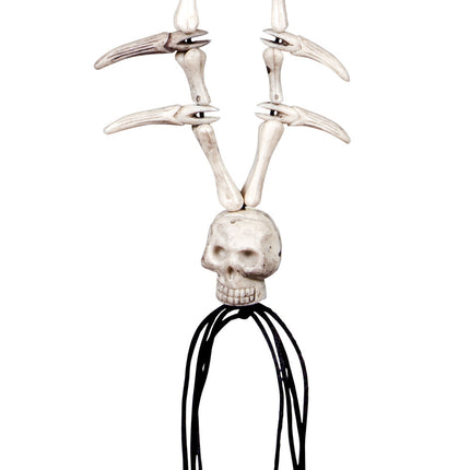 Halloween Halskette Skelett-Knochen