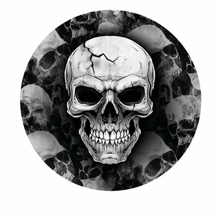 Halloween-Teller Skelett 23cm