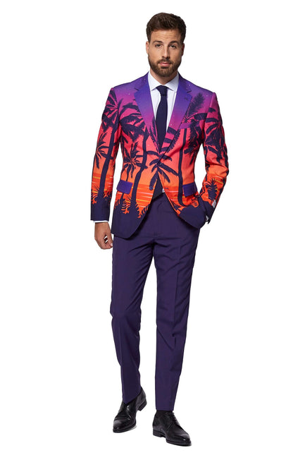 Hawaii Palmen Anzug Männer <tc>OppoSuits</tc>