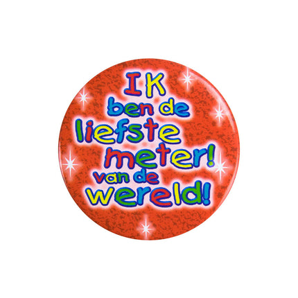 Button I Am The Sweetest Meter 5.5cm