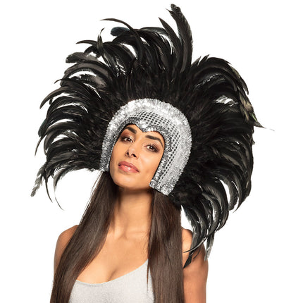 Stirnband Tooi Silber Glitter