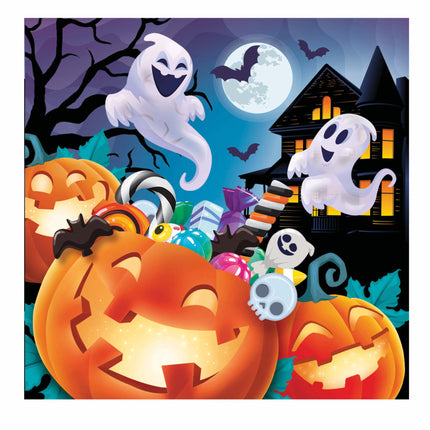 Halloween Servietten Kürbisse 33cm