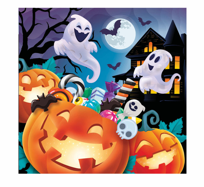 Halloween Servietten Kürbisse 33cm