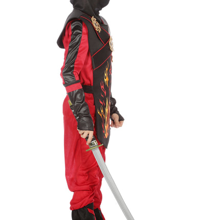 Ninja Anzug Kind Feuer